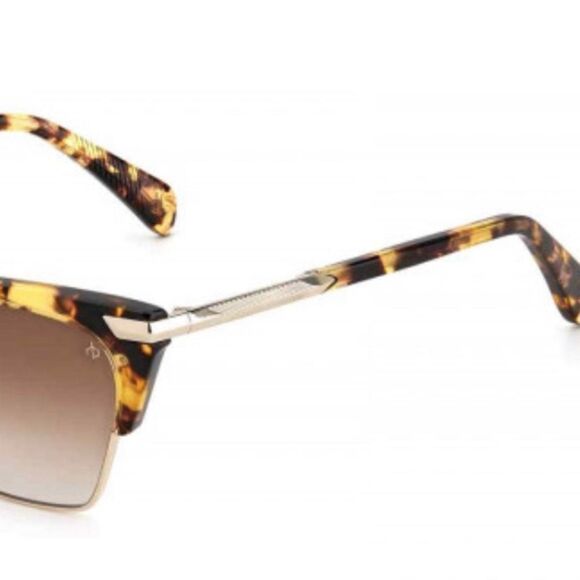 RAG and Bone Sunglasses RNB 1007S size 51 21 brown tortoiseshell Brat Girl NWOT - Picture 4 of 15
